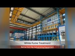 Recolector de humos de zinc galvanizado por inmersión en caliente de tipo capó fijo