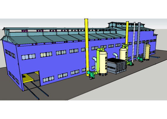 Turnkey Wastewater Treatment System Easy Maintenance for Hot Dip Galvanizing Rinsing