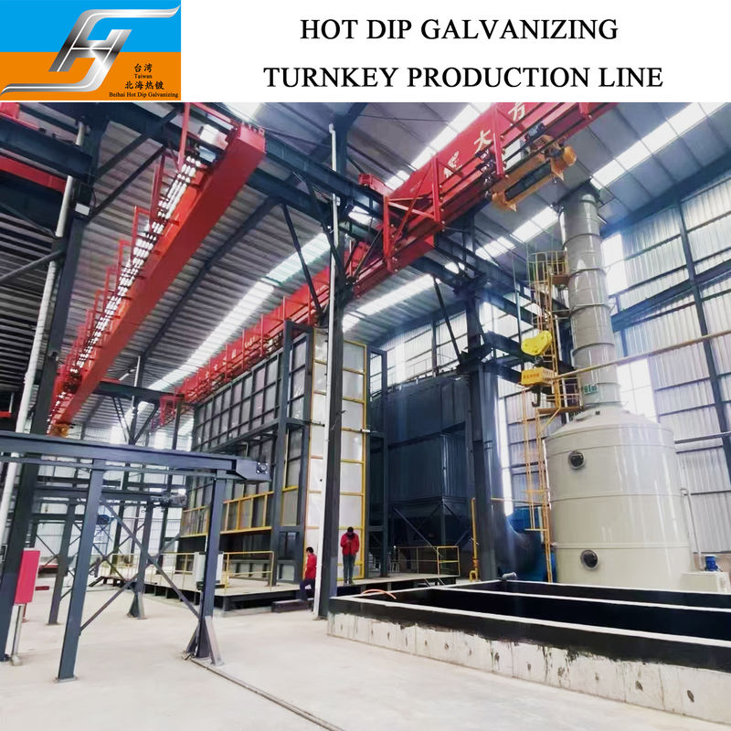 Hot Dip Galvanizing Line Plant Factory Equipment Customize Zinc Kettle Furnace Best Provider Supplier