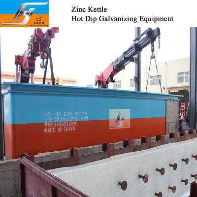 Hervidor de acero y zinc Angang XG-08 probado por ultrasonidos con sistema de disparo por impulsos de alta velocidad para equipos de galvanización en caliente